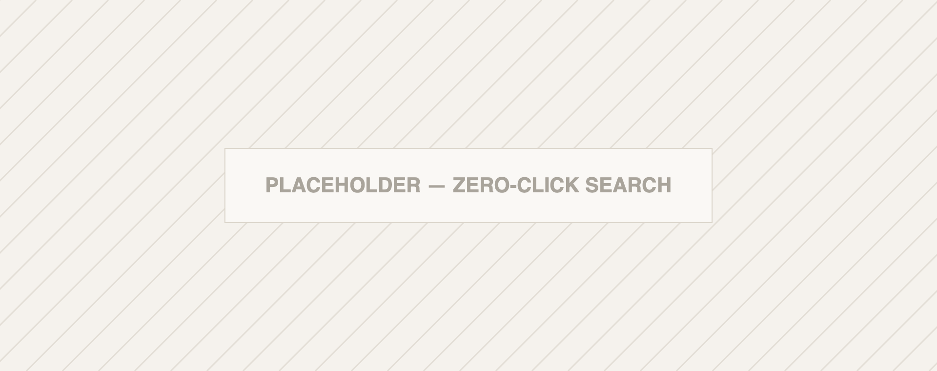 How zero-click search splits a query from a visit